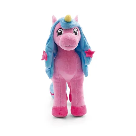 NICI Kuscheltier Lissy PONY Einhorn Roxy 22cm stehend pink-türkis