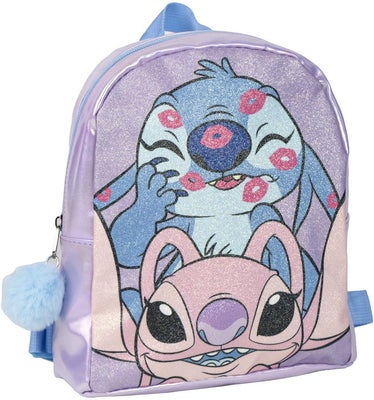Disney Lilo & Stitch Ryggsekk, Lilla Glitter
