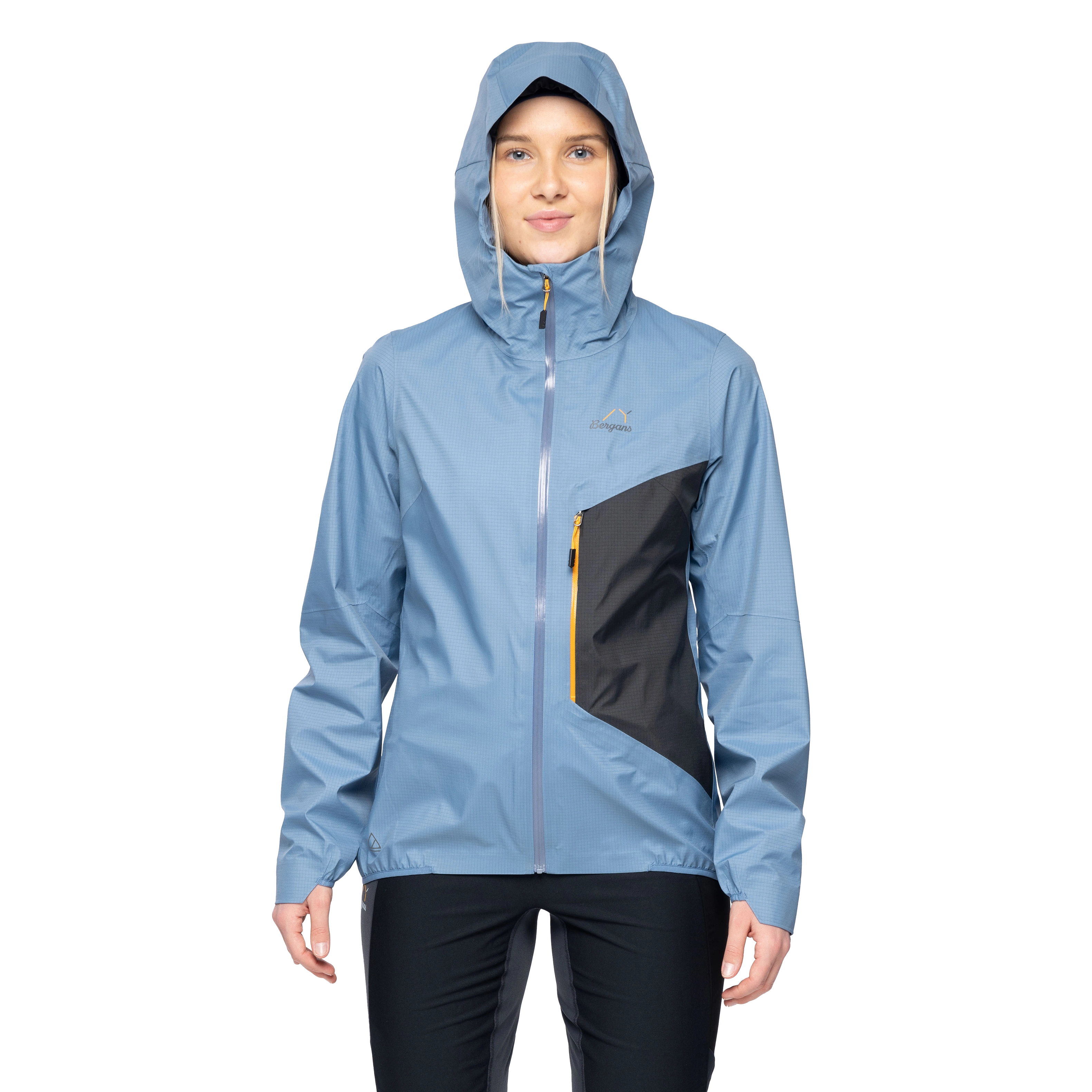 Y LightLine Air 3L Shell Jacket Women Elemental Blue / Dark Shadow Grey