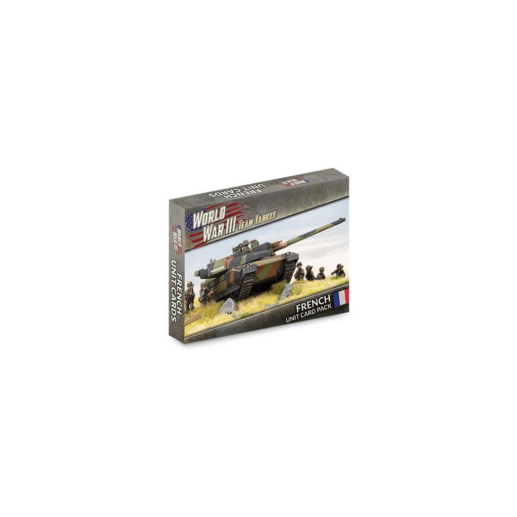 Team Yankee - WWIII: French Unit Card Pack