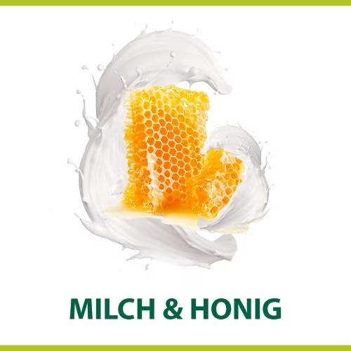 (2er Set) 300ml Naturals Flüssigseife Hand Seife mit Spender - Milk & Honey