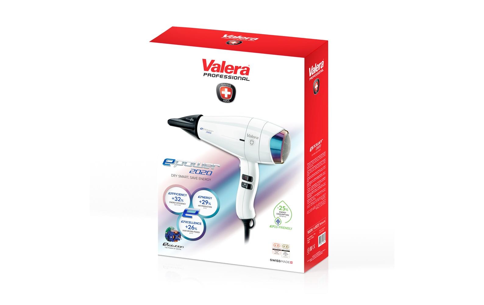 Profihaartrockner ePower 2020 Weiss<br>Föhn