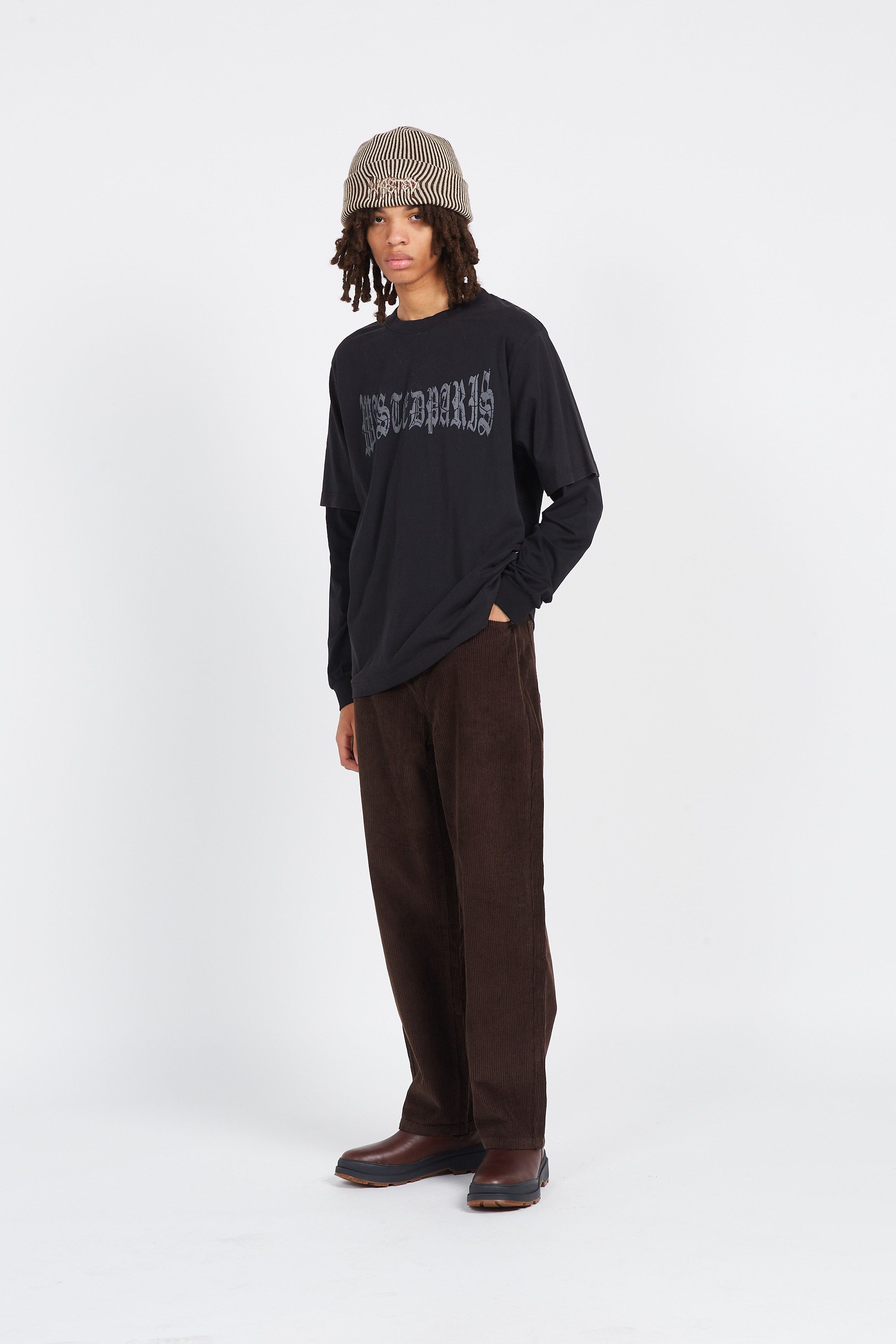 WASTED T-shirt  T-AGE LONDON Noir