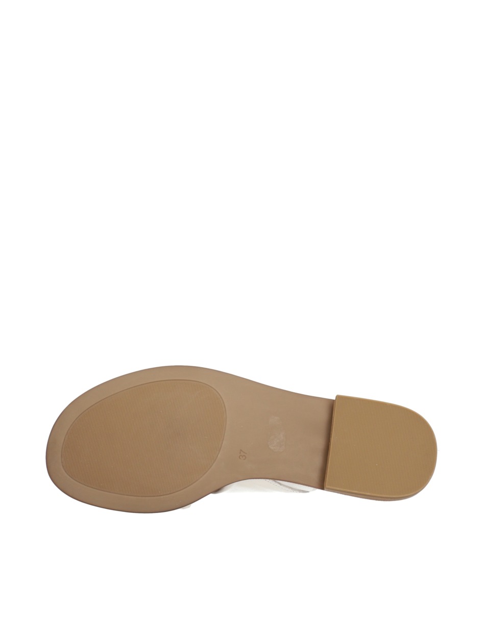 Glattleder Pantoffel