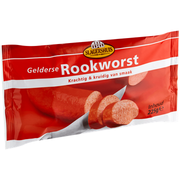 Slagershuis Gelderse Rookworst 225 g