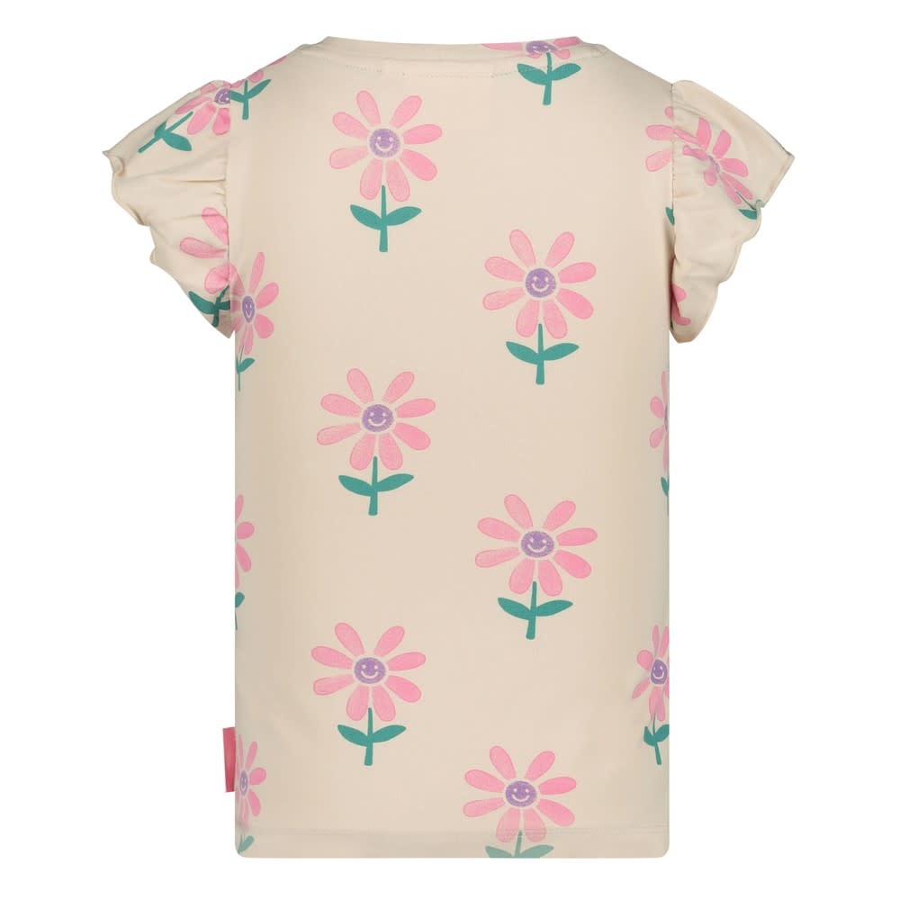 Jubel Jubel t-shirt aop - Rolling into Spring offwhite
