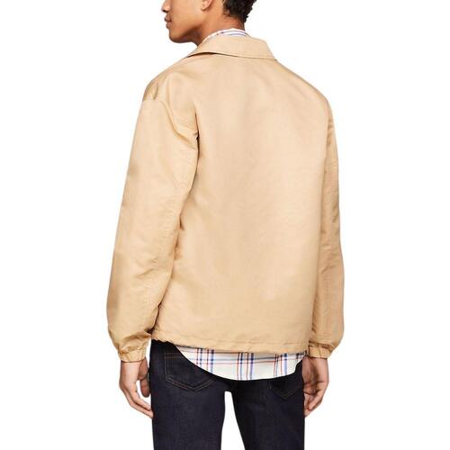 Tommy Jeans - TJM SOLID COACH JACKET Beige
