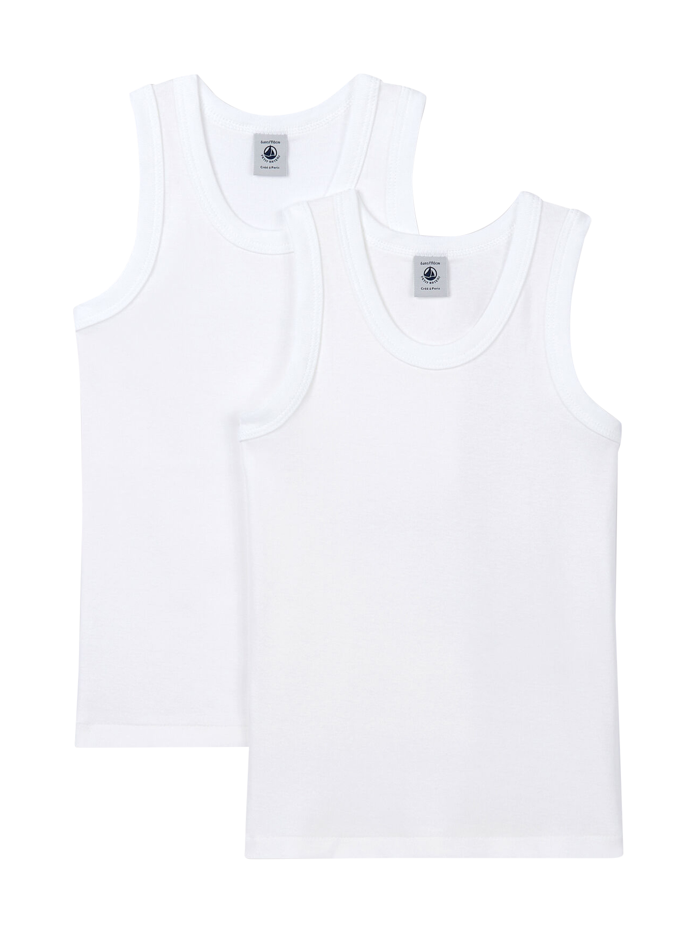 Lot de 2 débardeurs en coton | Multicolore