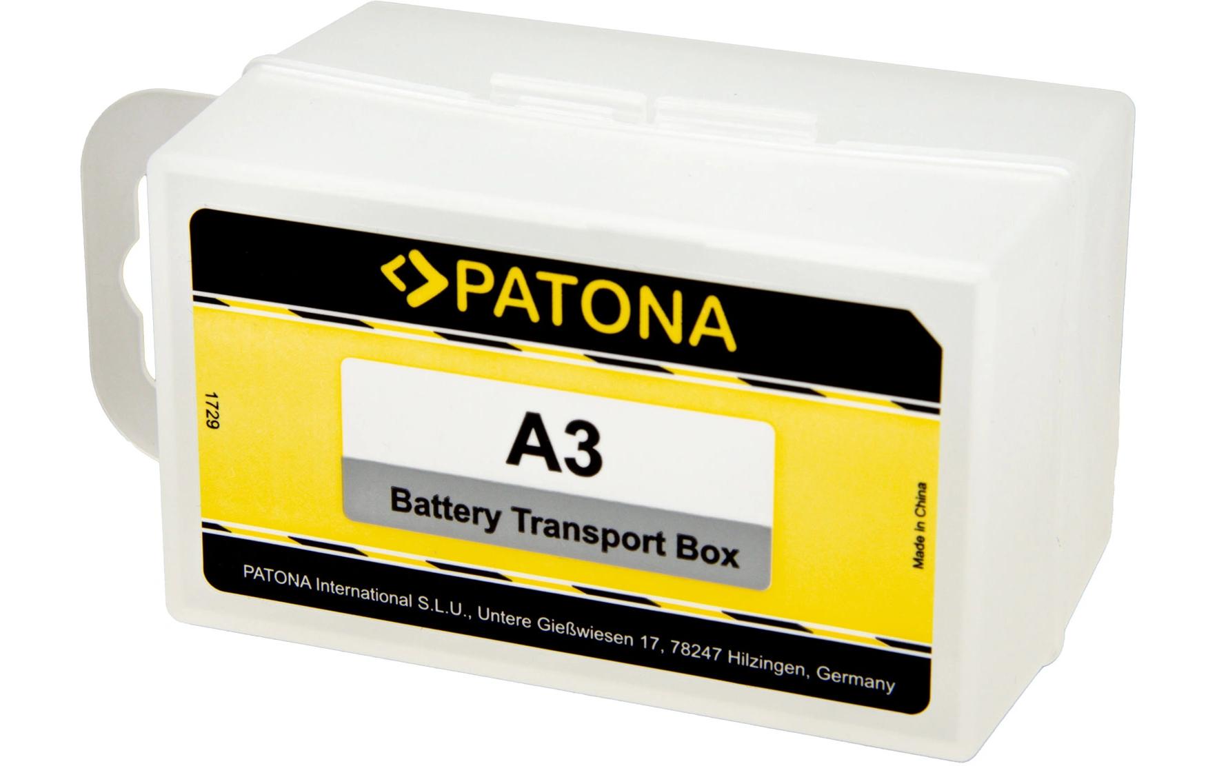 Akku-Box für Panasonic DMW-BLJ13, NP-F550 und NP-F770Akku-Aufbewahrungsbox