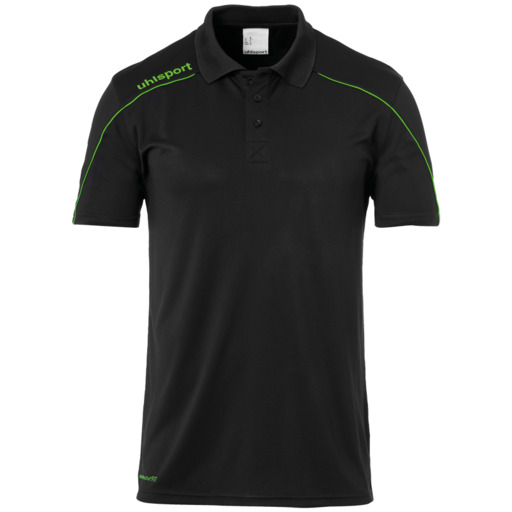 Camisa Polo Stream 22 Preta Uhlsport