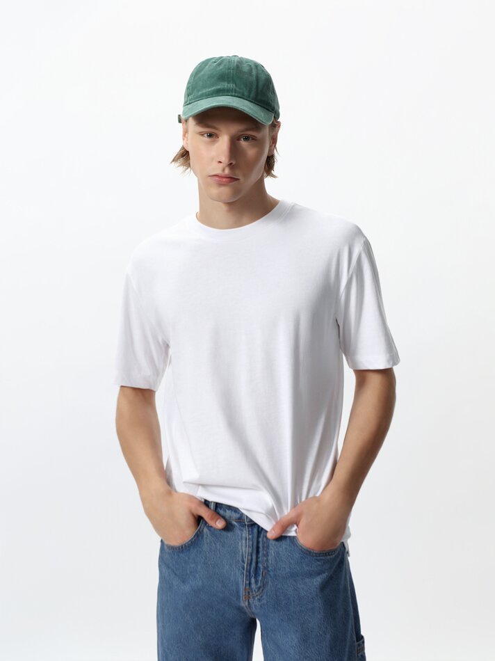Camiseta Relaxed Premium - Branca