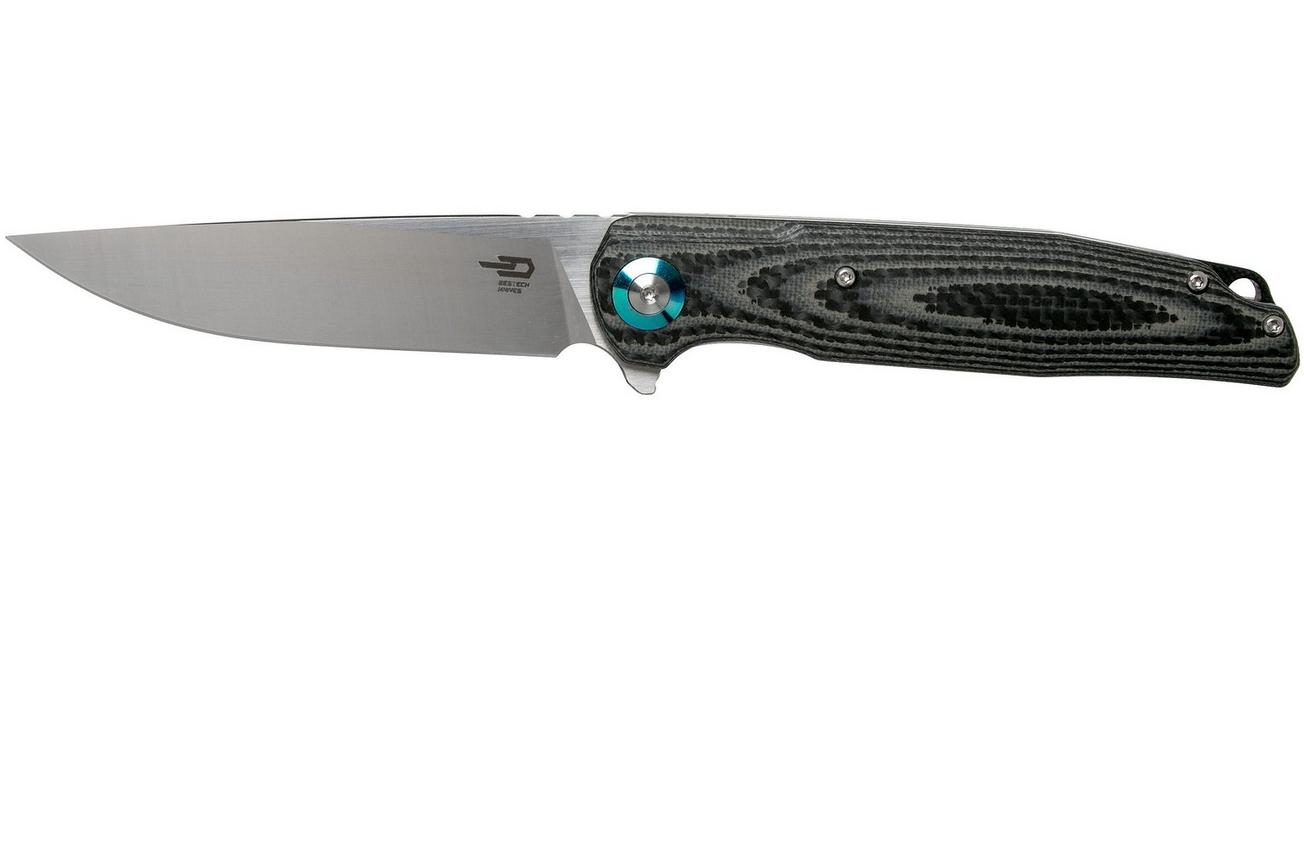 Bestech Ascot Beige G10 & Carbonfiber BG19B zakmes