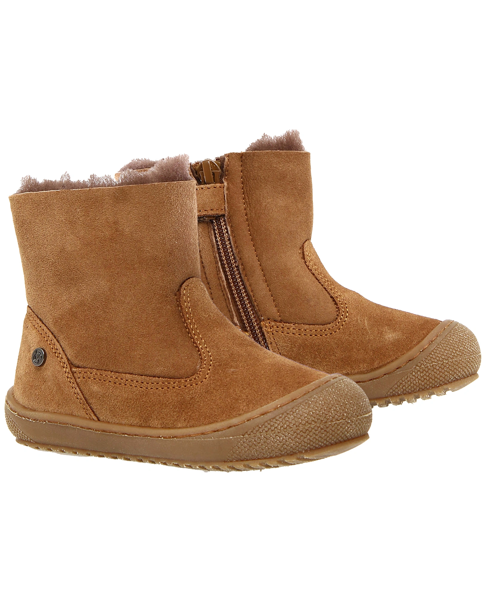 Lauflern-Stiefelette COZY HUG gefüttert in brown