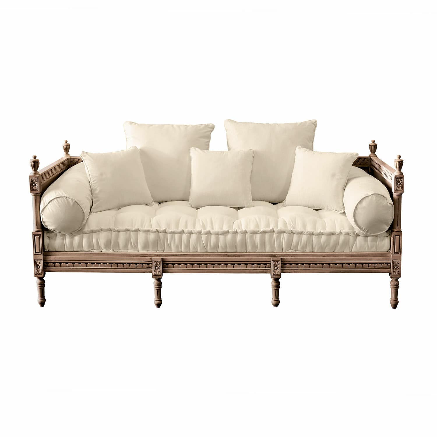 Sofa Douville antikbraun/creme