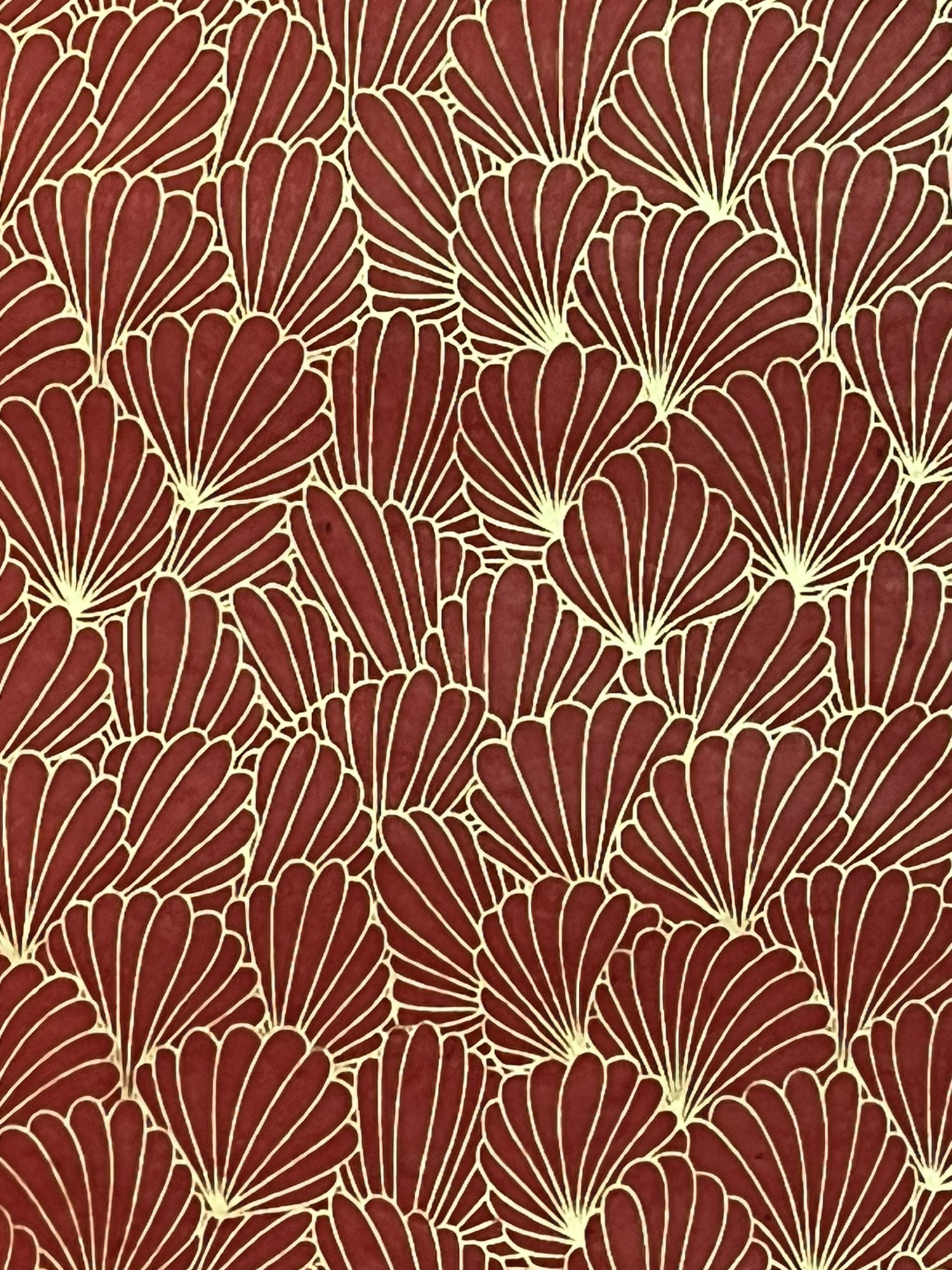Geschenkpapier rot-gold, L 76 cm, B 51 cm günstig bestellen