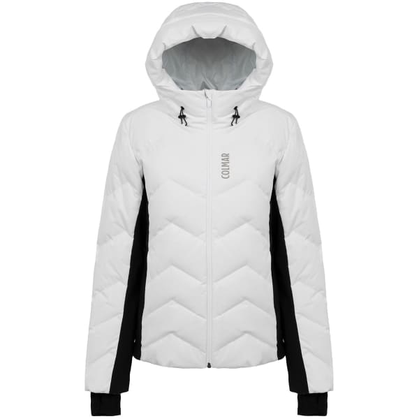 Veste de ski COLMAR LADIES SKI DOWN JACKET WHITE-BLACK