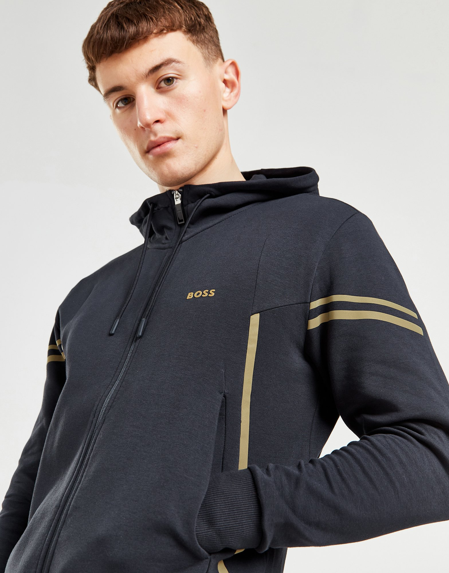BOSS Ensemble de survêtement Zippé Pixel Homme