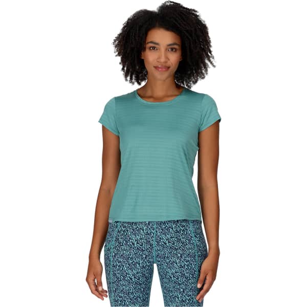 T-shirt randonnée REGATTA W LIMONITE VI BRISTOL BLUE