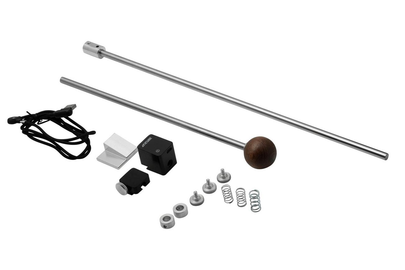 TSPROF Abrasive Holder with Axicube-I PT2100300 slijpsteenhouder met digitale hoekmeter