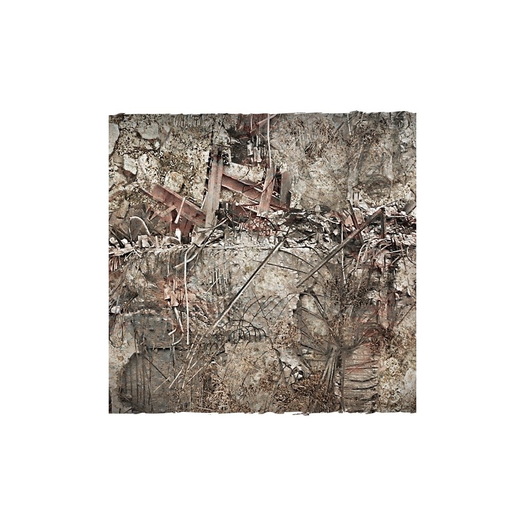 Terrain Mat Mousepad - Urban Ruins - 90x90