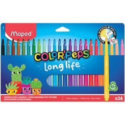 Feutre COLOR'PEPS Long Life 02, étui carton de 24
