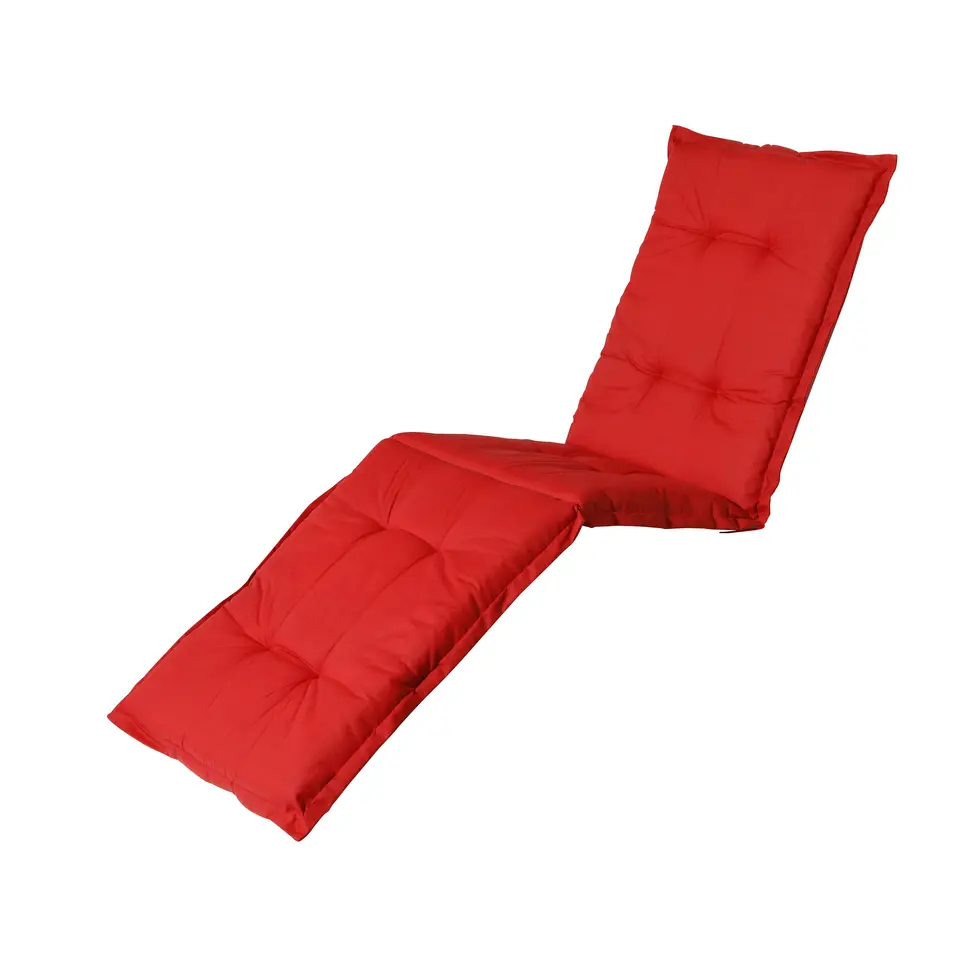 Madison - Ligbedkussen Basic red - Ca. 200x65 cm