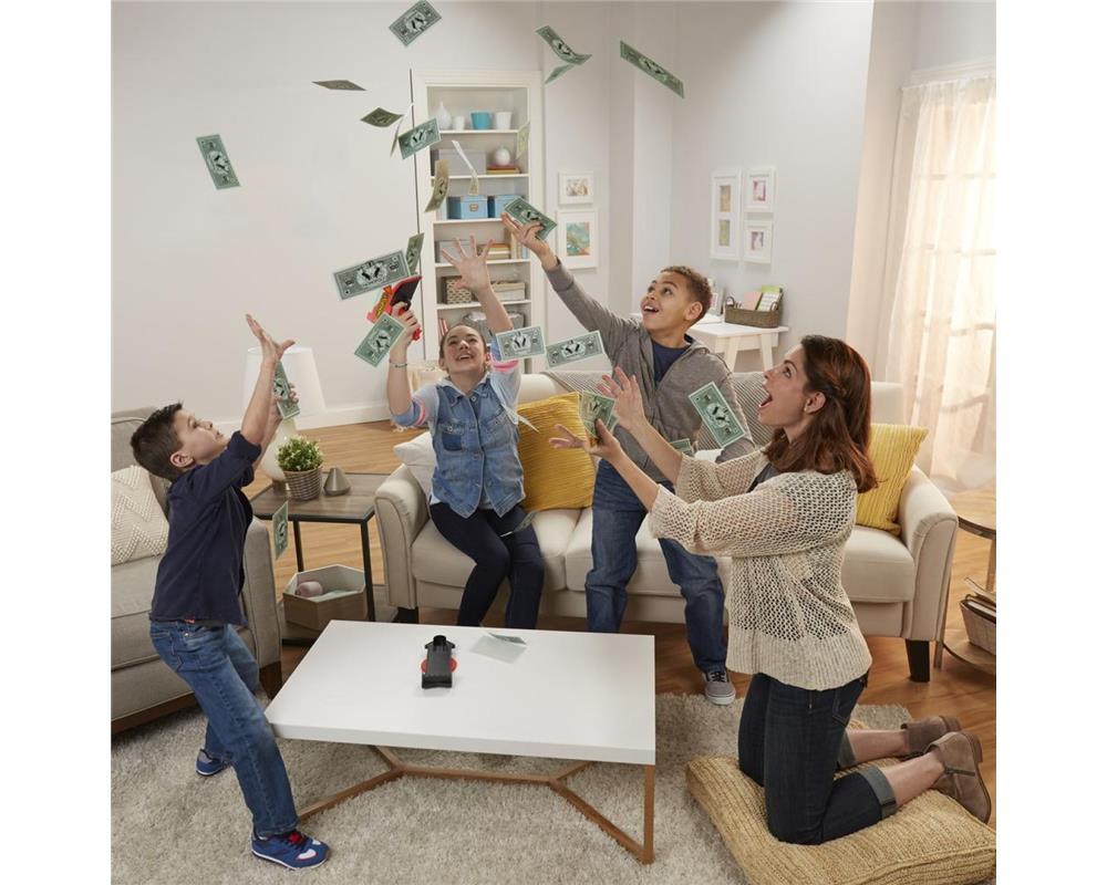 Hasbro E3037 Monopoly Gesellschaftsspiel Geldregen Spielgeld Spiel Geld