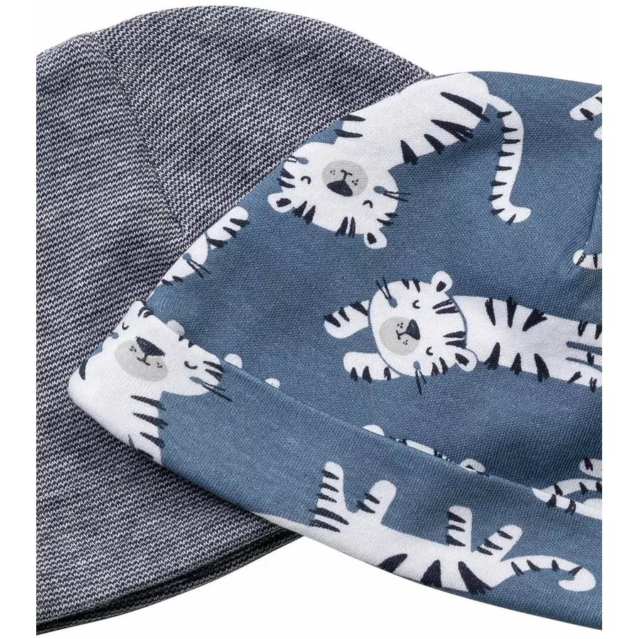 MINOTI 2er-Pack Mützchen BlauDunkelblau