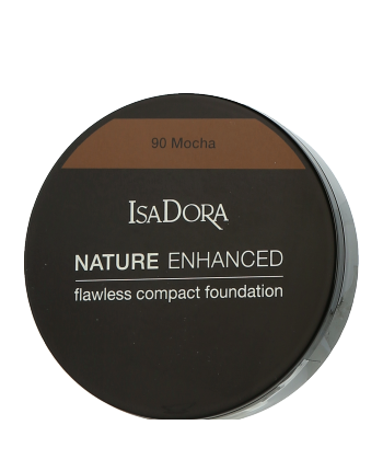 IsaDora Nature Enhanced Flawless Compact Foundation 90 Mocha 10g