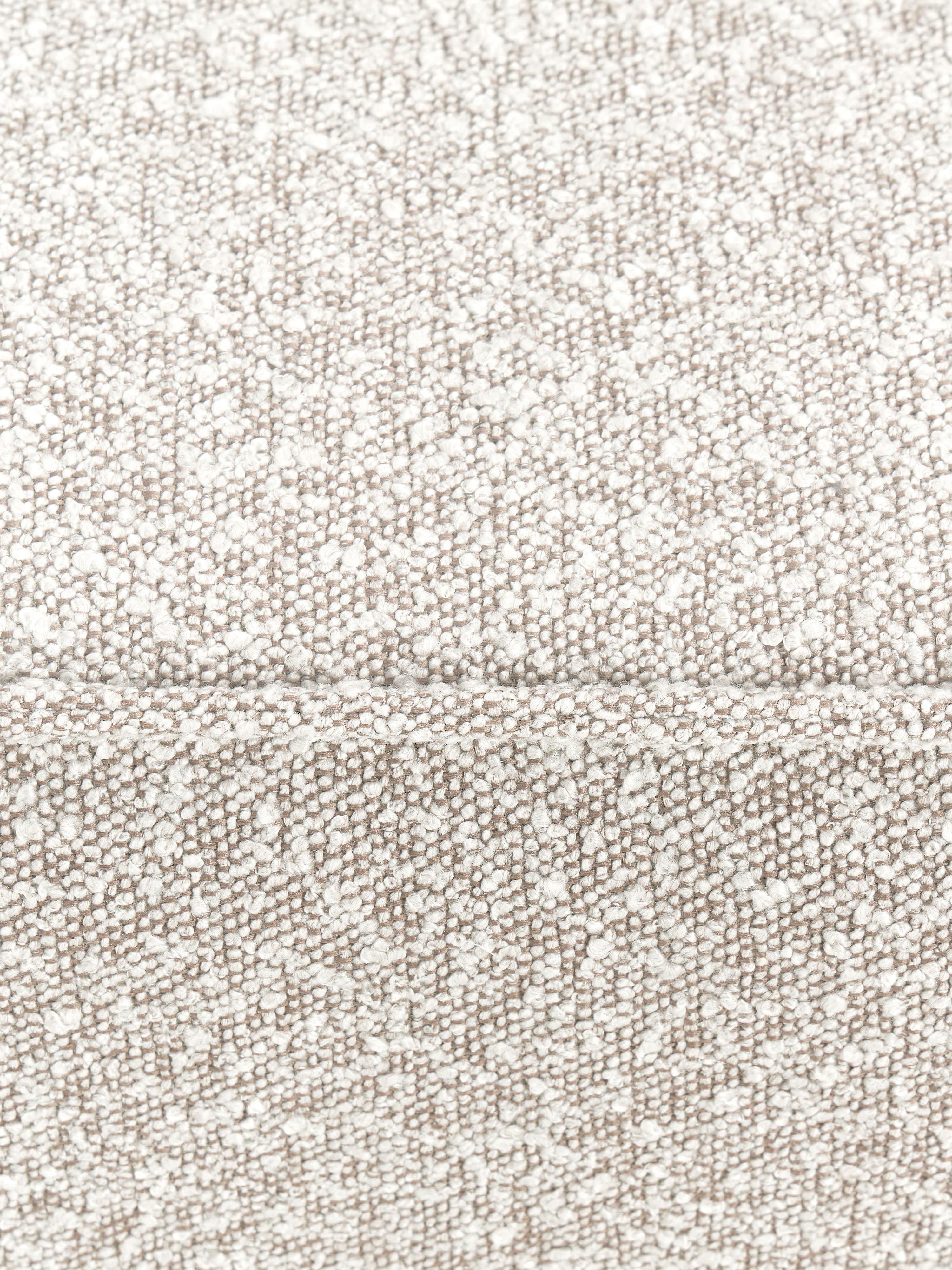 Chaise longue module Lennon van bouclé