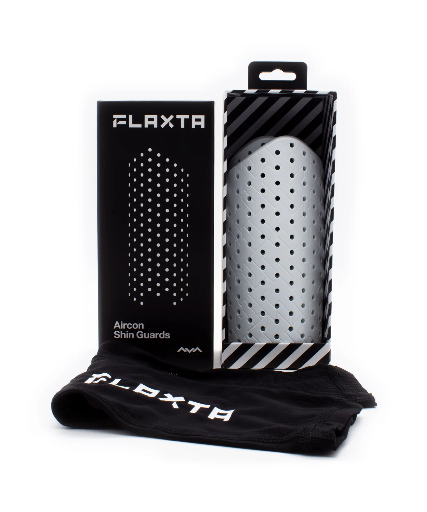 Flaxta Aircon Schienbeinschoner Weiss