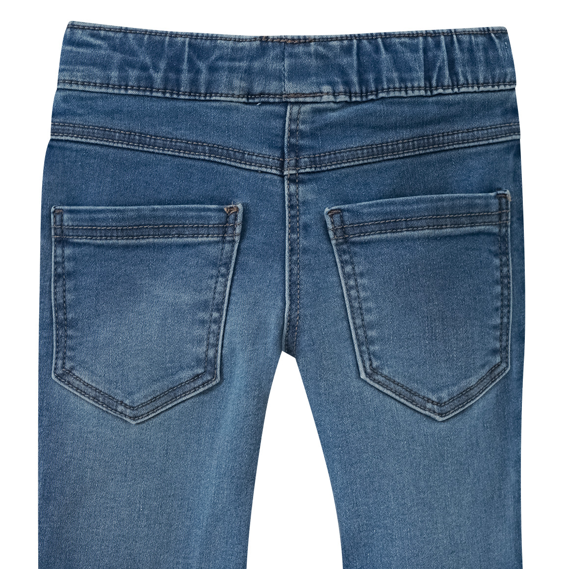 Famy 3 Mädchen Jeggings mit Stretch-Bund hellblau / dunkelblau / dunkelgrau