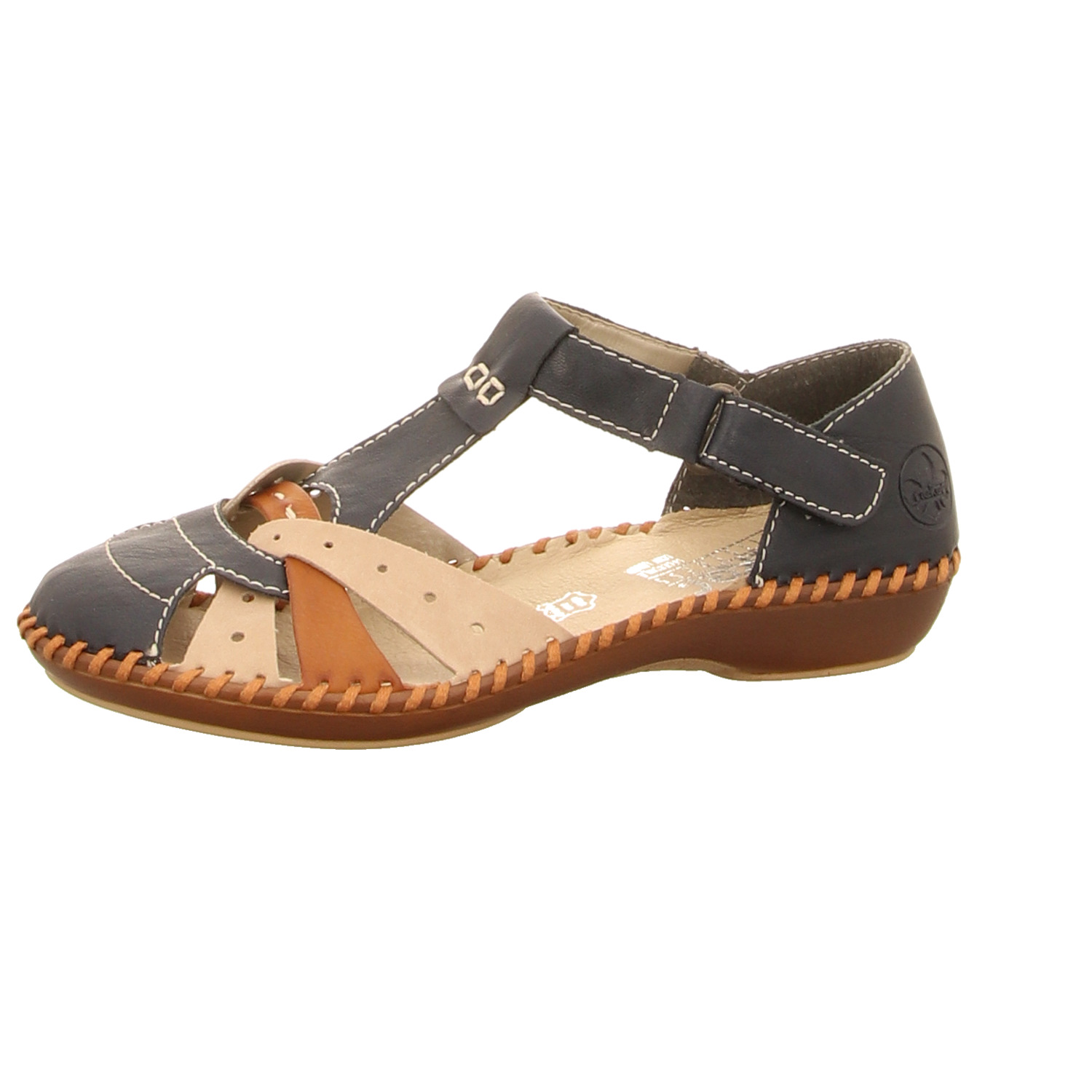 Rieker Sandalette blau
