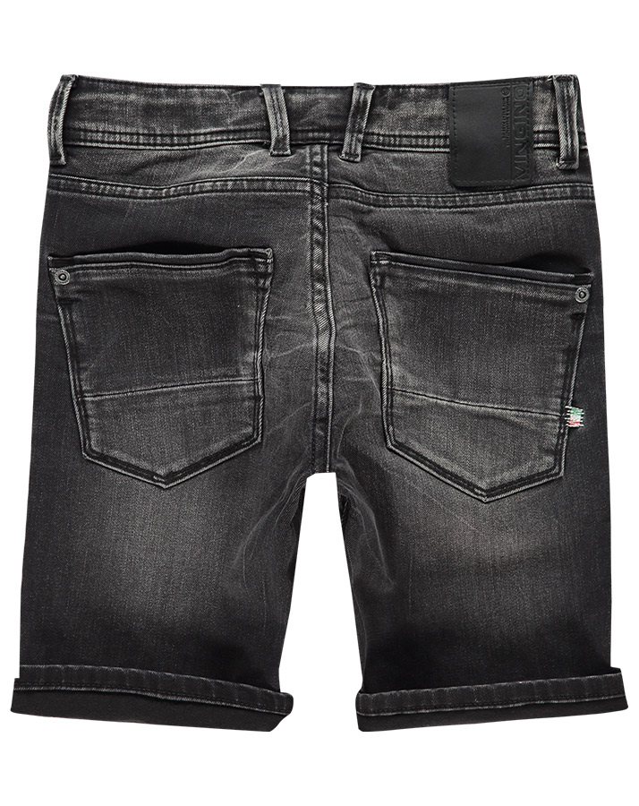 Jeans-Bermudas CHARLIE in black vintage
