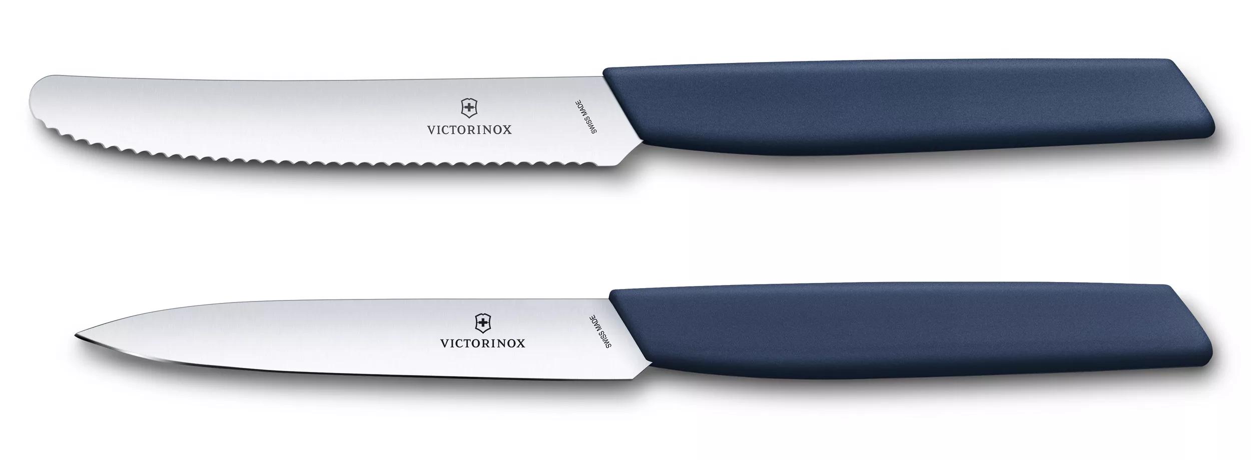 Swiss Modern Gemüsemesser-Set, 2-teilig-Marine