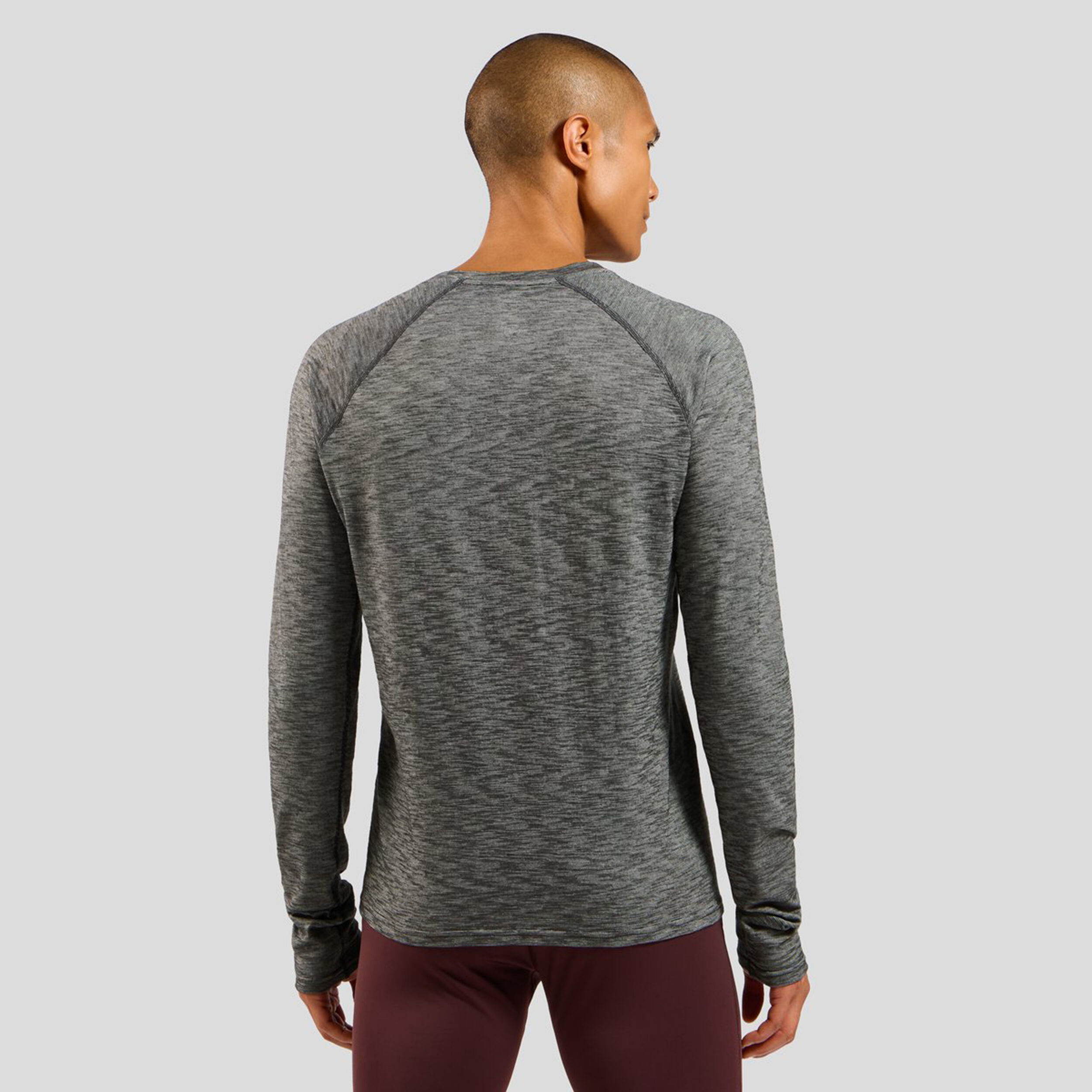Odlo X-Alp PW 115 Haut Manches Longues Hommes - Gris