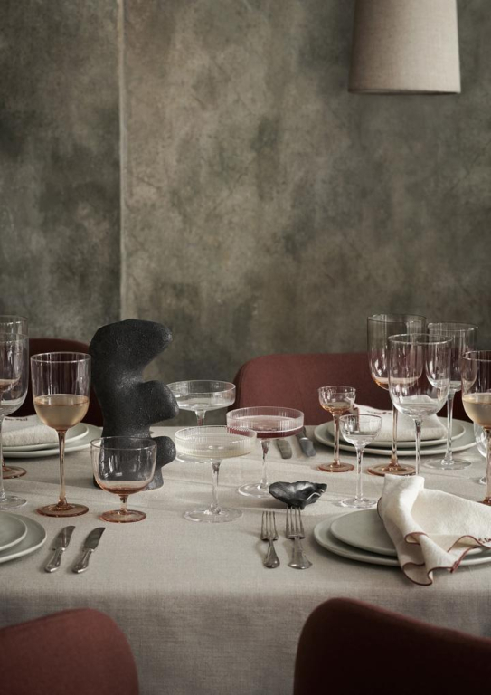 Ferm Living Host water glas set van 2 Clear