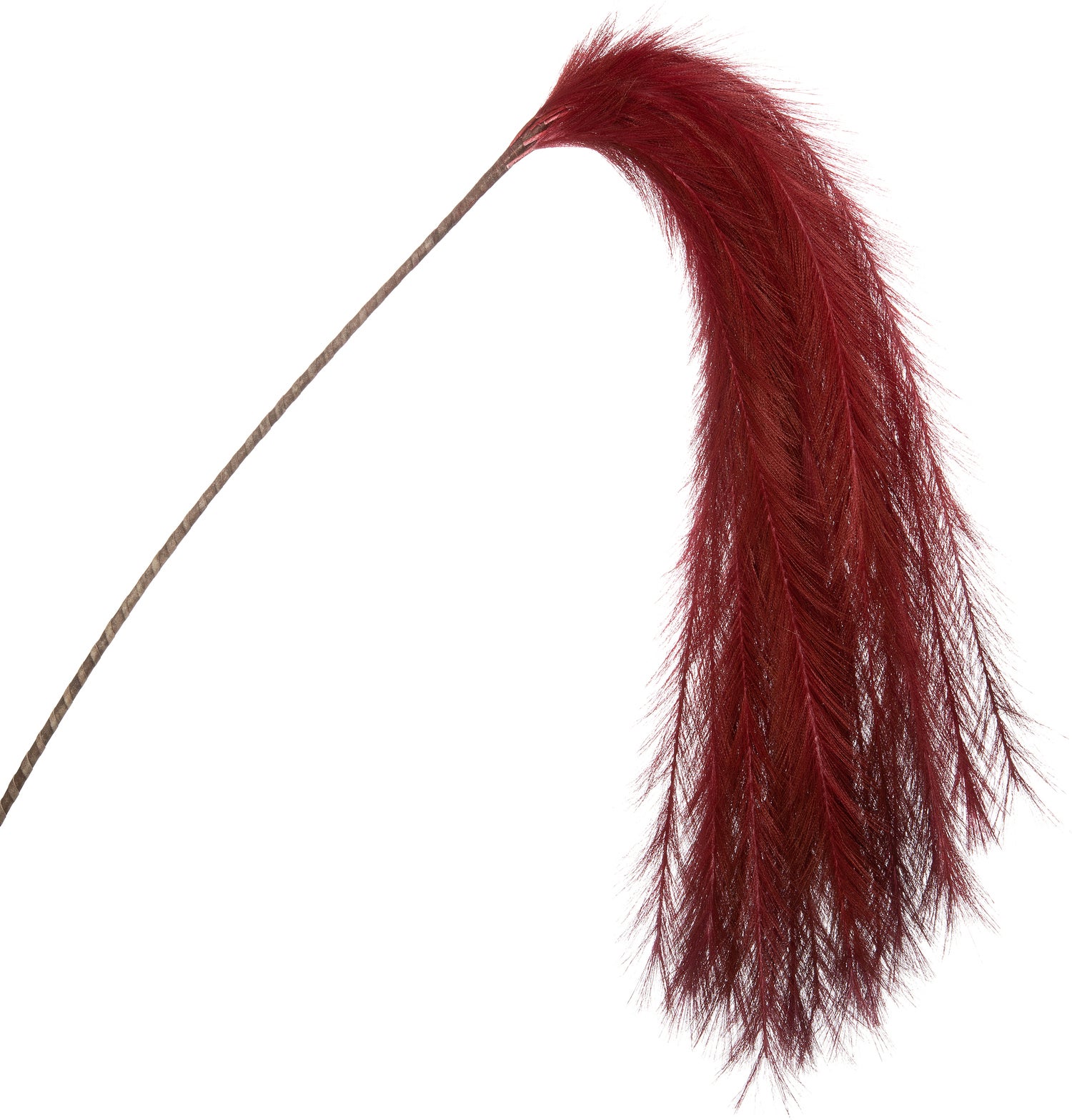 Intratuin kunsttak pluim rood 134 cm