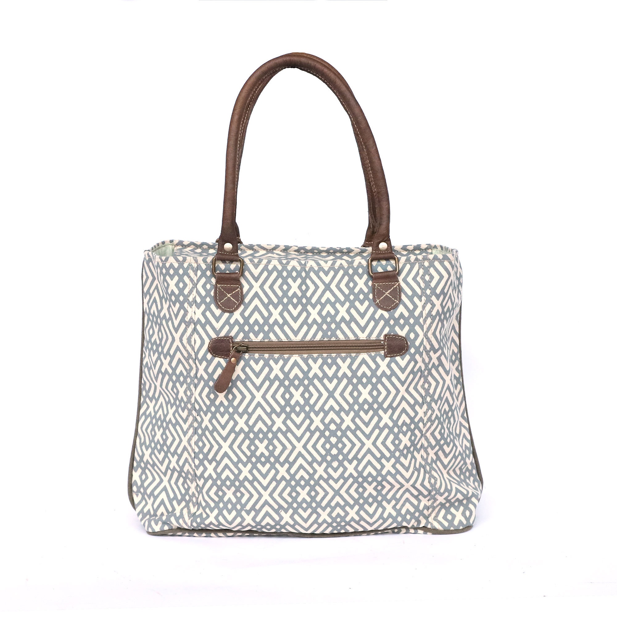 Tasche 'Weannie', weiß-grau, B 45 cm, H 34 cm günstig bestellen