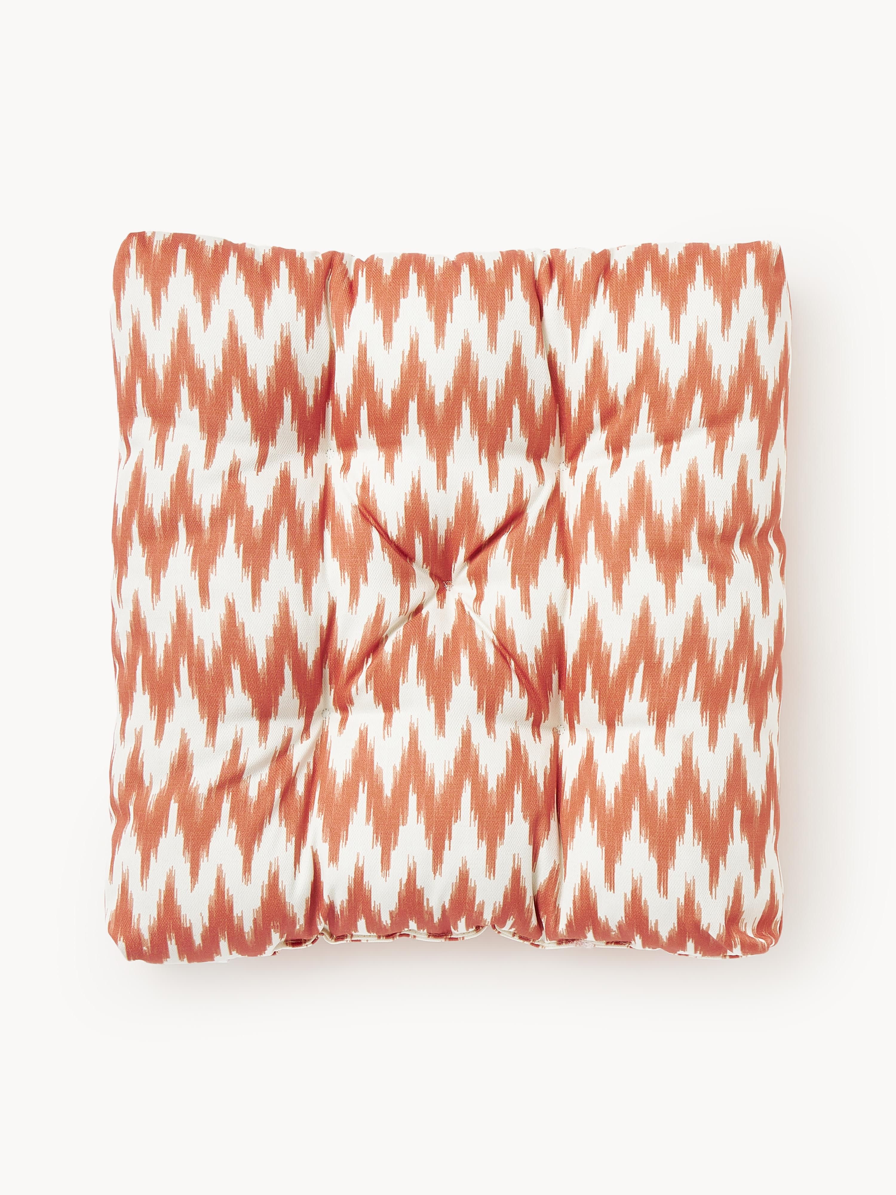 Outdoor stoelkussen Maillot met Ikat patroon