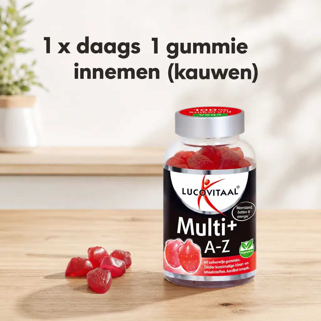 Multi+ A-Z Gummies Suikervrij