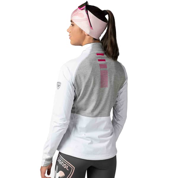 Veste ski de fond ROSSIGNOL W POURSUITE JKT WHITE