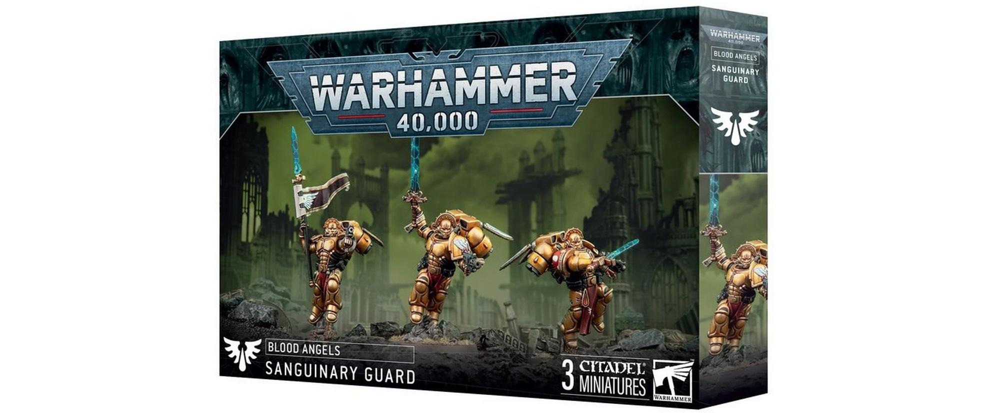 Figur Warhammer 40.000 Blood Angels: SanguiniusgardeWarhammer 40.000 Blood Angels: Sanguiniusgarde Bausatz