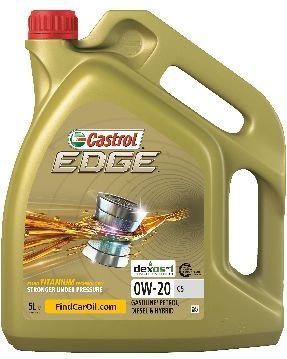 Castrol - Edge 0W20 C5 - Motorolie - 5 Liter - Synthetische Olie