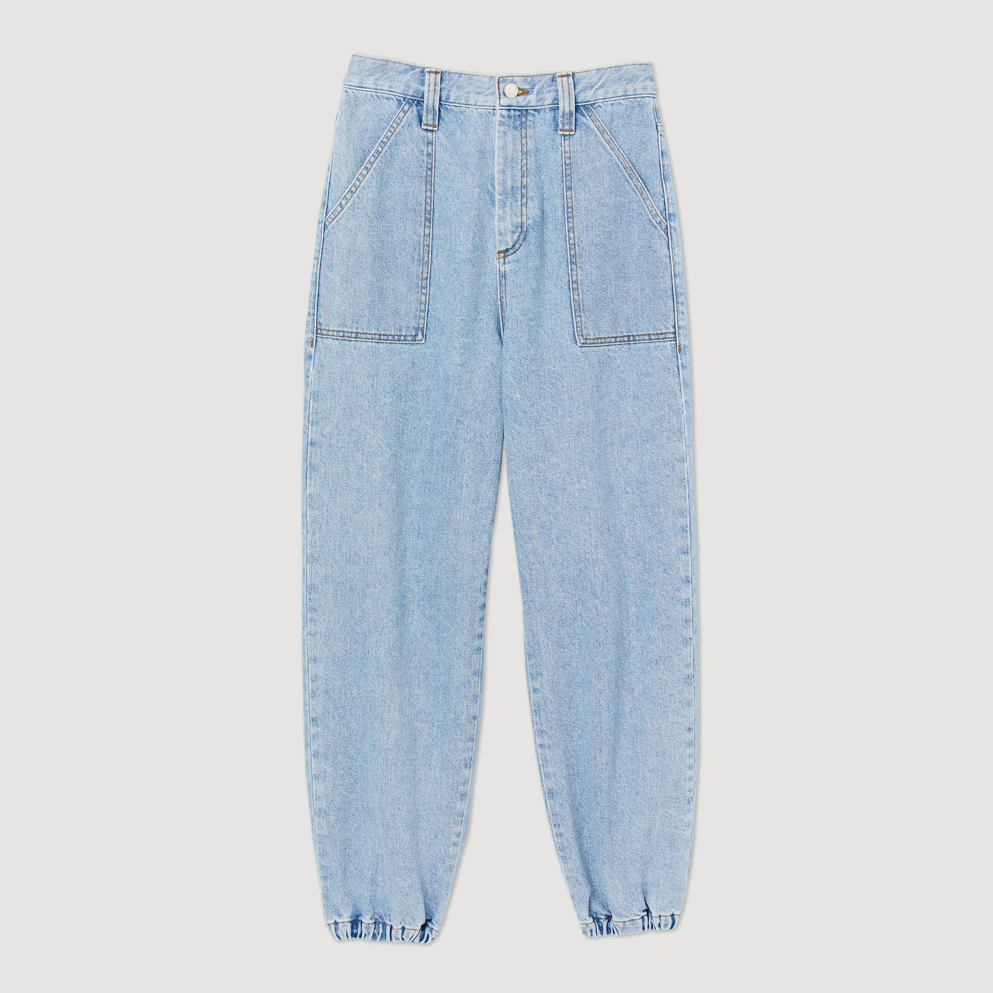 Jean en denim delave