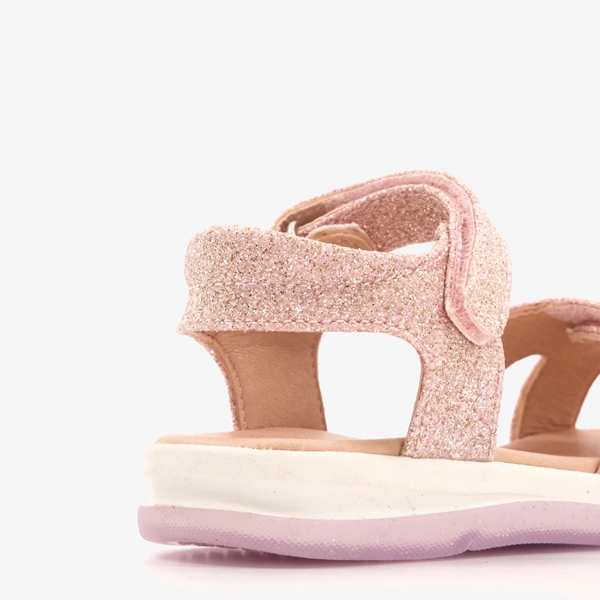 Blue Box meisjes sandalen roze met glitters