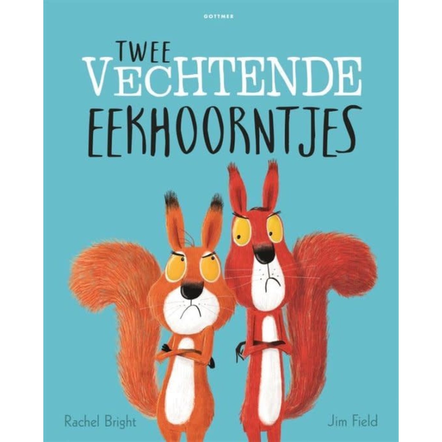 Boek | Twee vechtende eekhoorntjes