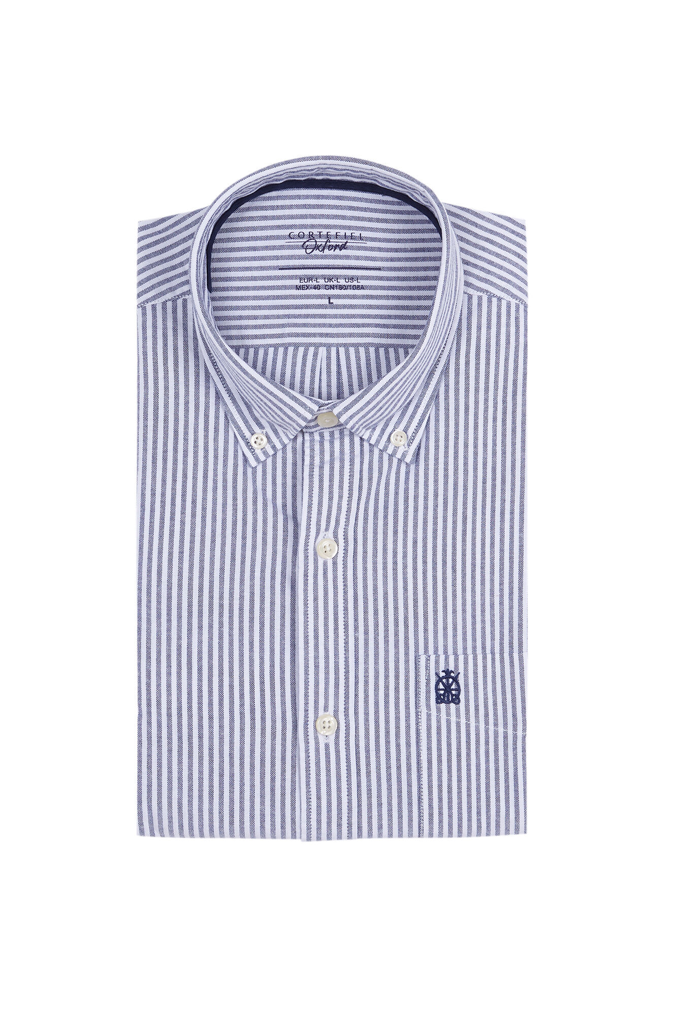 camisa oxford listrada