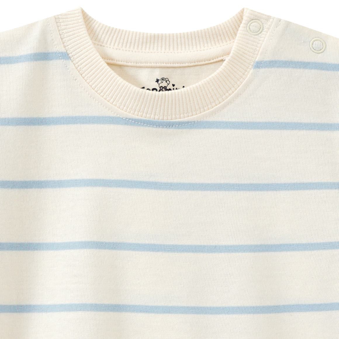 Topomini Baby T-Shirt mit Traktor-Print creme