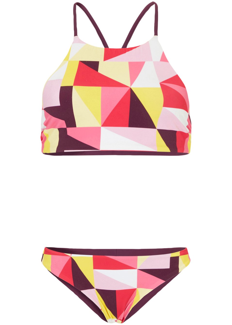 Bikini brassière (Ens. 2 pces.) réversible avec polyamide recyclé